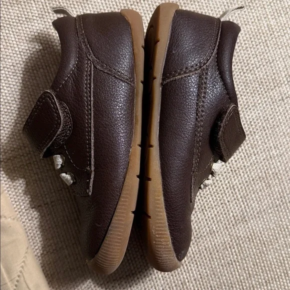 Livie & Luca Baby Shoes Brown Hook & Loop Fasten Cushioned Collar size 23/US7 - Picture 6 of 13
